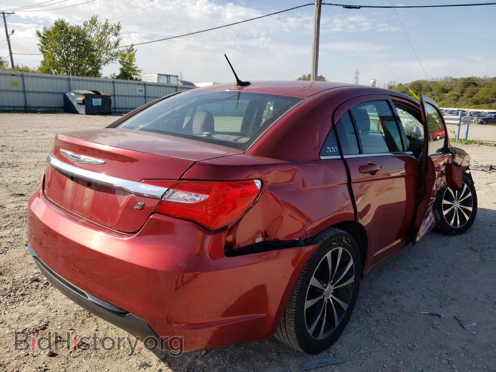 2013 CHRYSLER 200 - VIN: 1C3CCBBG6DN738070 - Фото 4