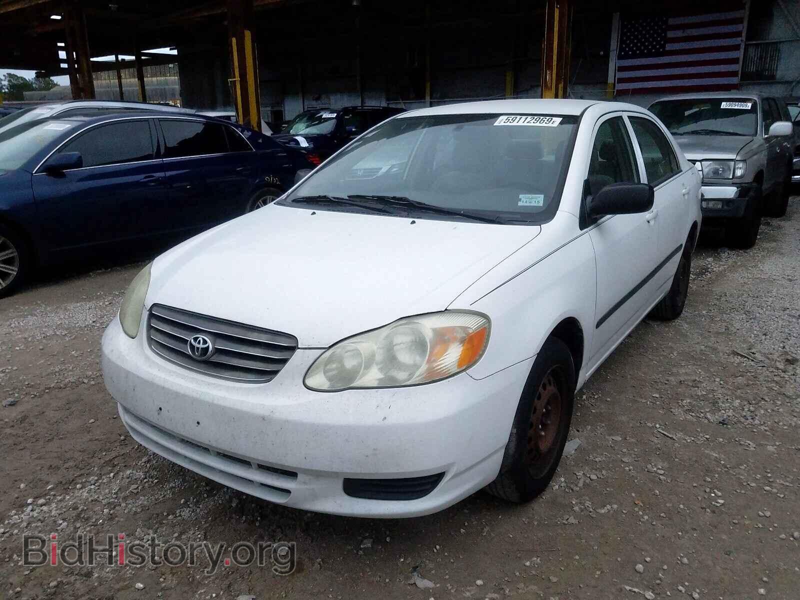 2003 TOYOTA COROLLA - VIN: JTDBR32E530034383 - Photo 2