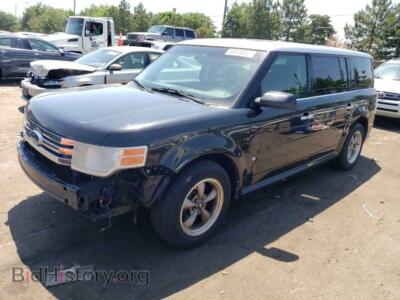 2010 Ford FLEX Flex SEL, черный — VIN 2FMGK5CC0ABA31790, Copart