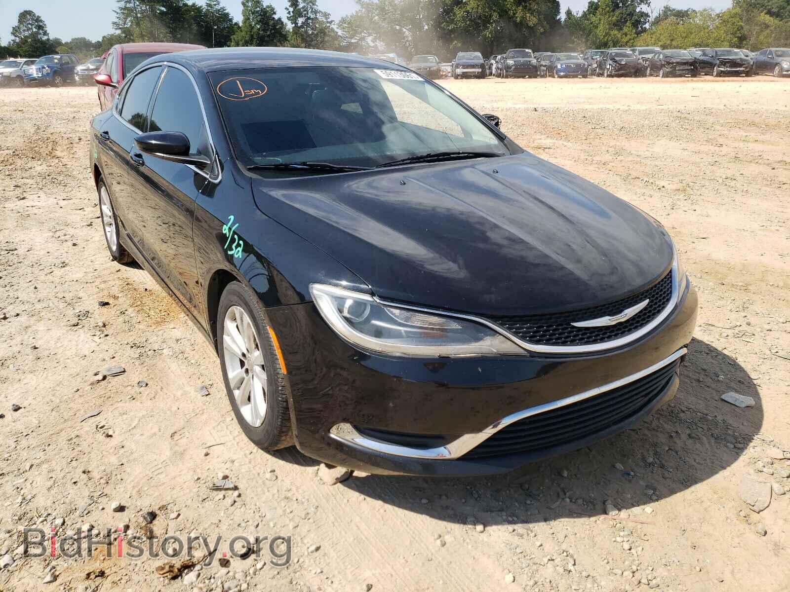Фотография 1C3CCCAB0GN112479 - CHRYSLER 200 2016