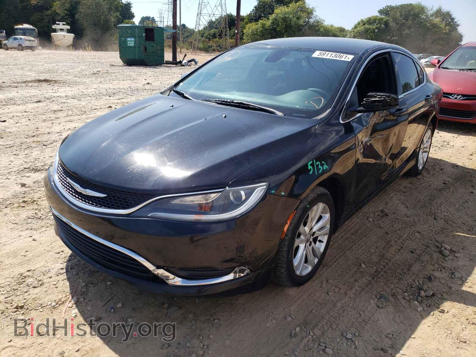 2016 CHRYSLER 200 - VIN: 1C3CCCAB0GN112479 - Фото 2