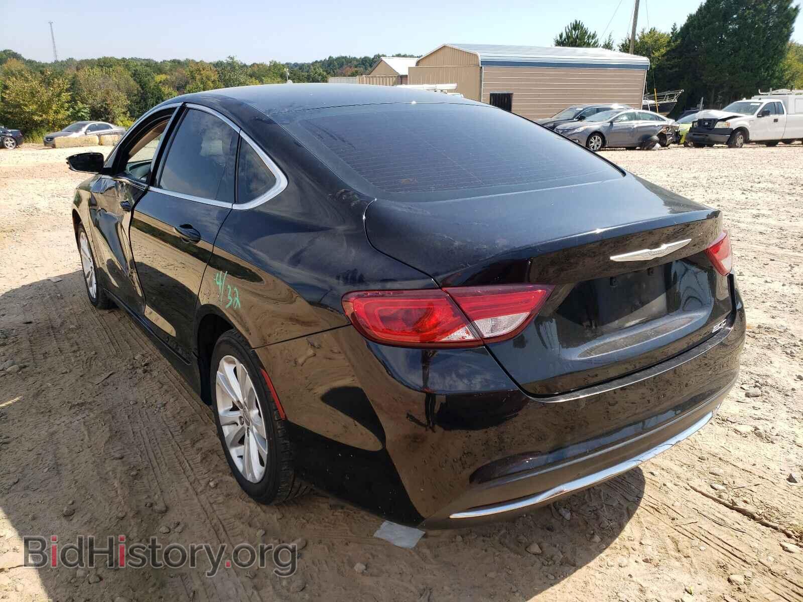 2016 CHRYSLER 200 - VIN: 1C3CCCAB0GN112479 - Фото 3