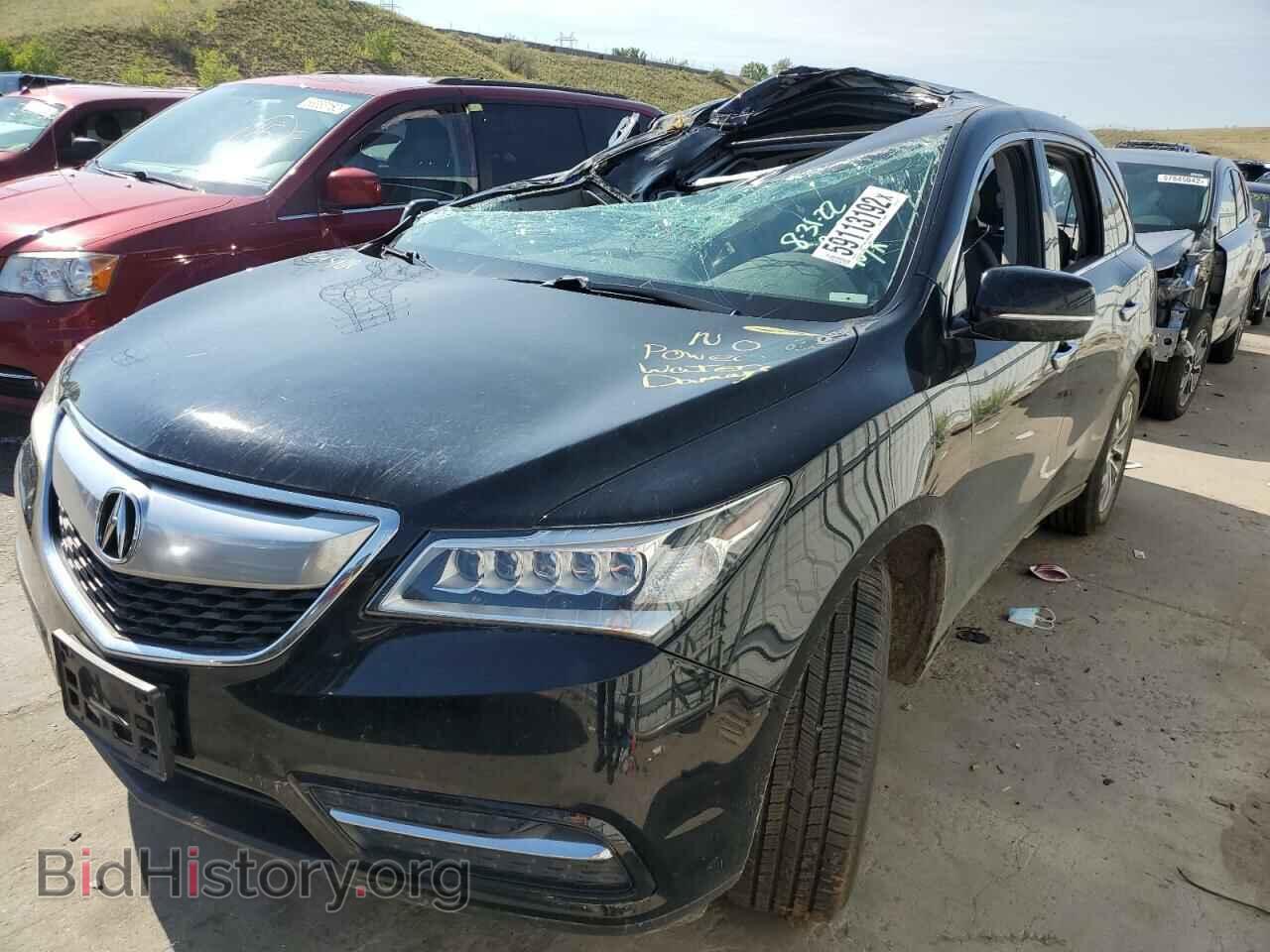 2015 ACURA MDX - VIN: 5FRYD4H45FB017326 - Фото 2