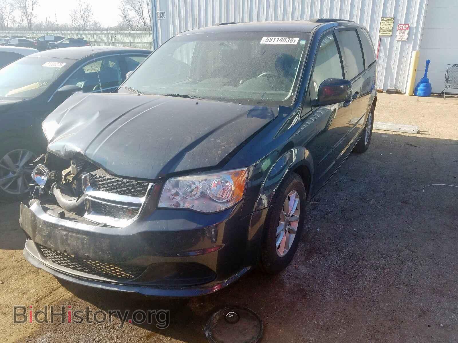 2013 DODGE CARAVAN - VIN: 2C4RDGCG4DR727070 - Фото 2