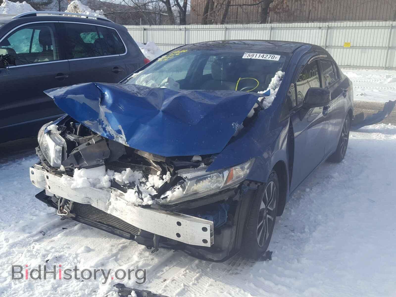 2013 HONDA CIVIC - VIN: 2HGFB2F89DH548773 - Фото 2
