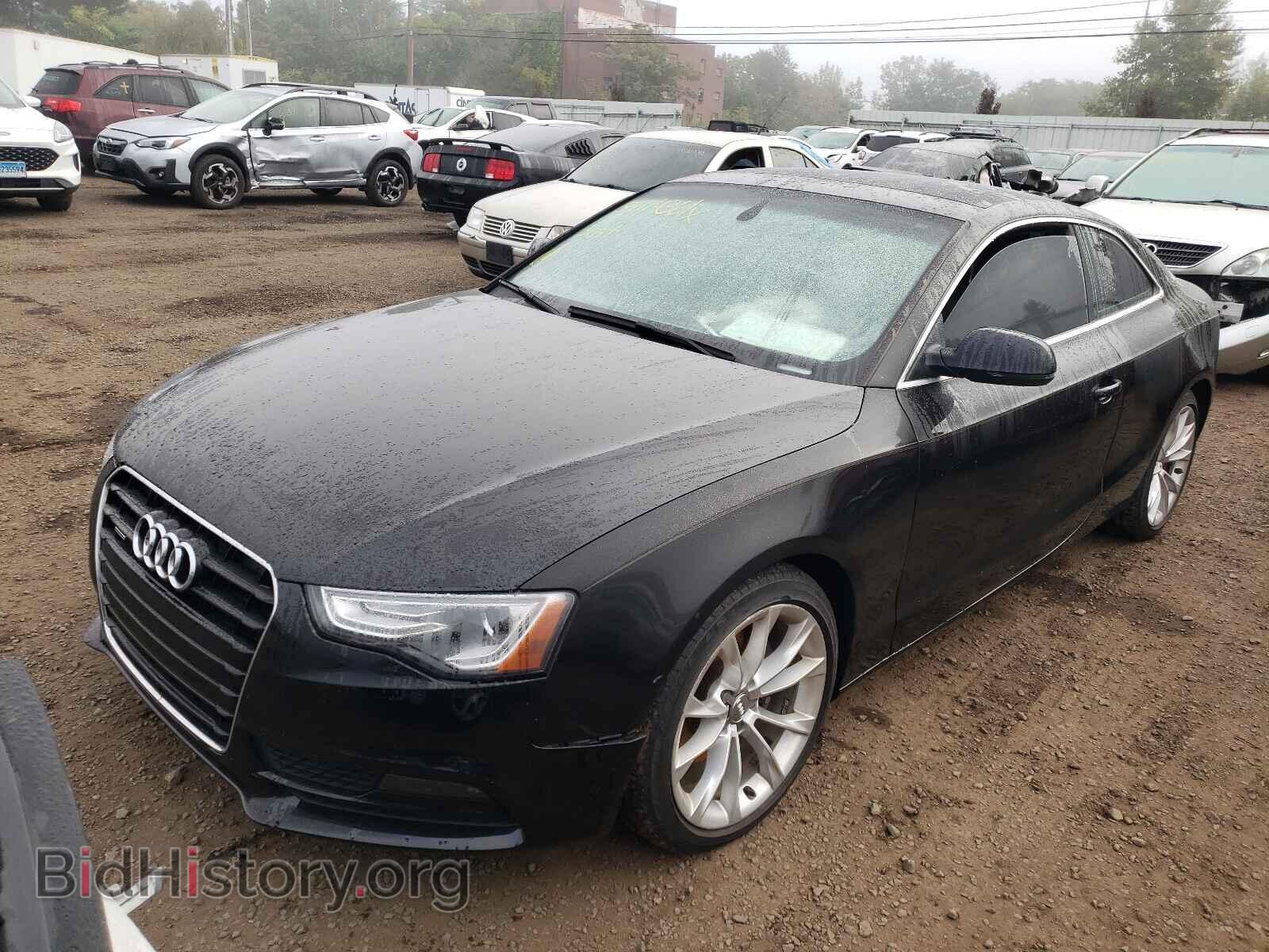2013 AUDI A5 - VIN: WAULFAFR5DA046833 - Фото 2