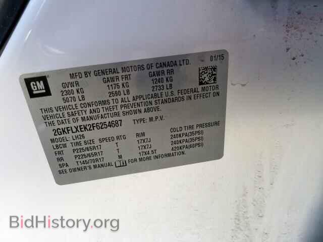 2015 GMC TERRAIN SL - VIN: 2GKFLXEK2F6254687 - Фото 10