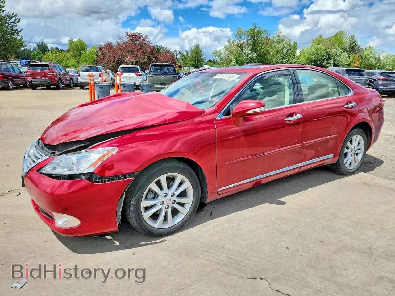 Фотография JTHBK1EG7C2484352 - LEXUS ES350 2012