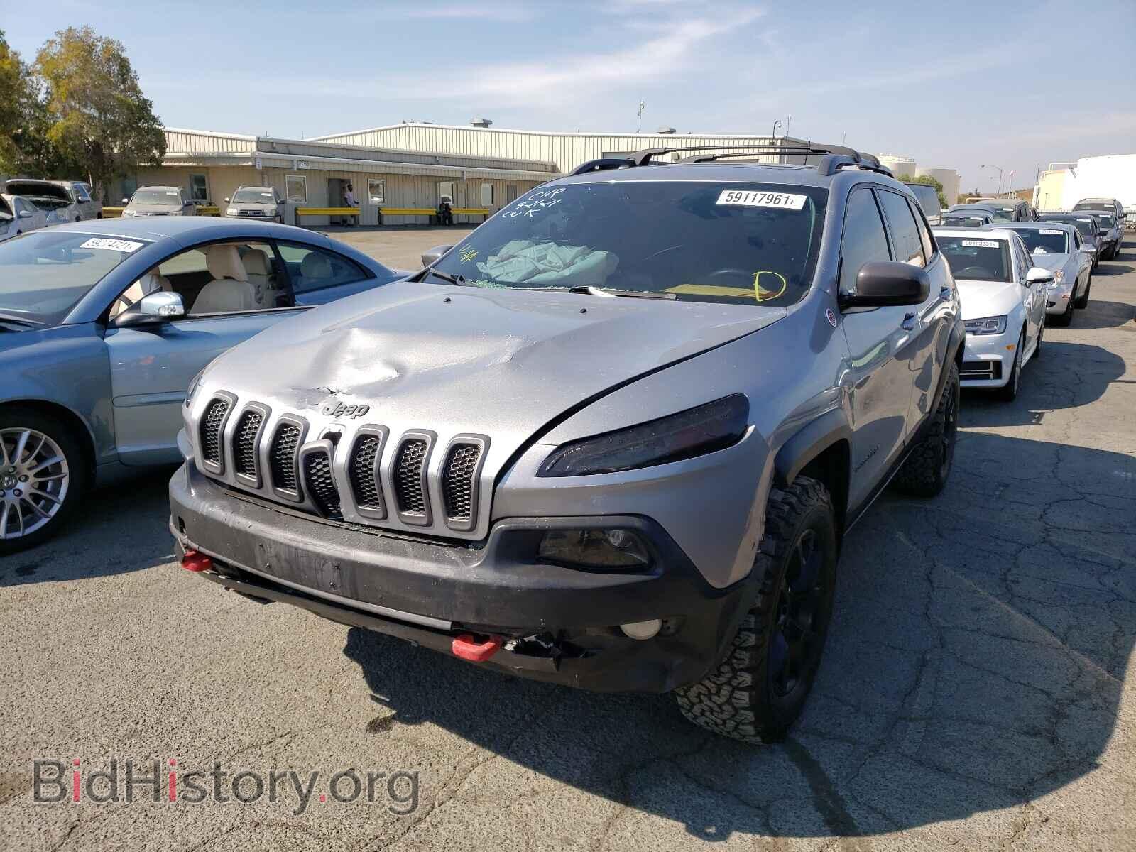2015 JEEP CHEROKEE - VIN: 1C4PJMBS4FW520581 - Фото 2