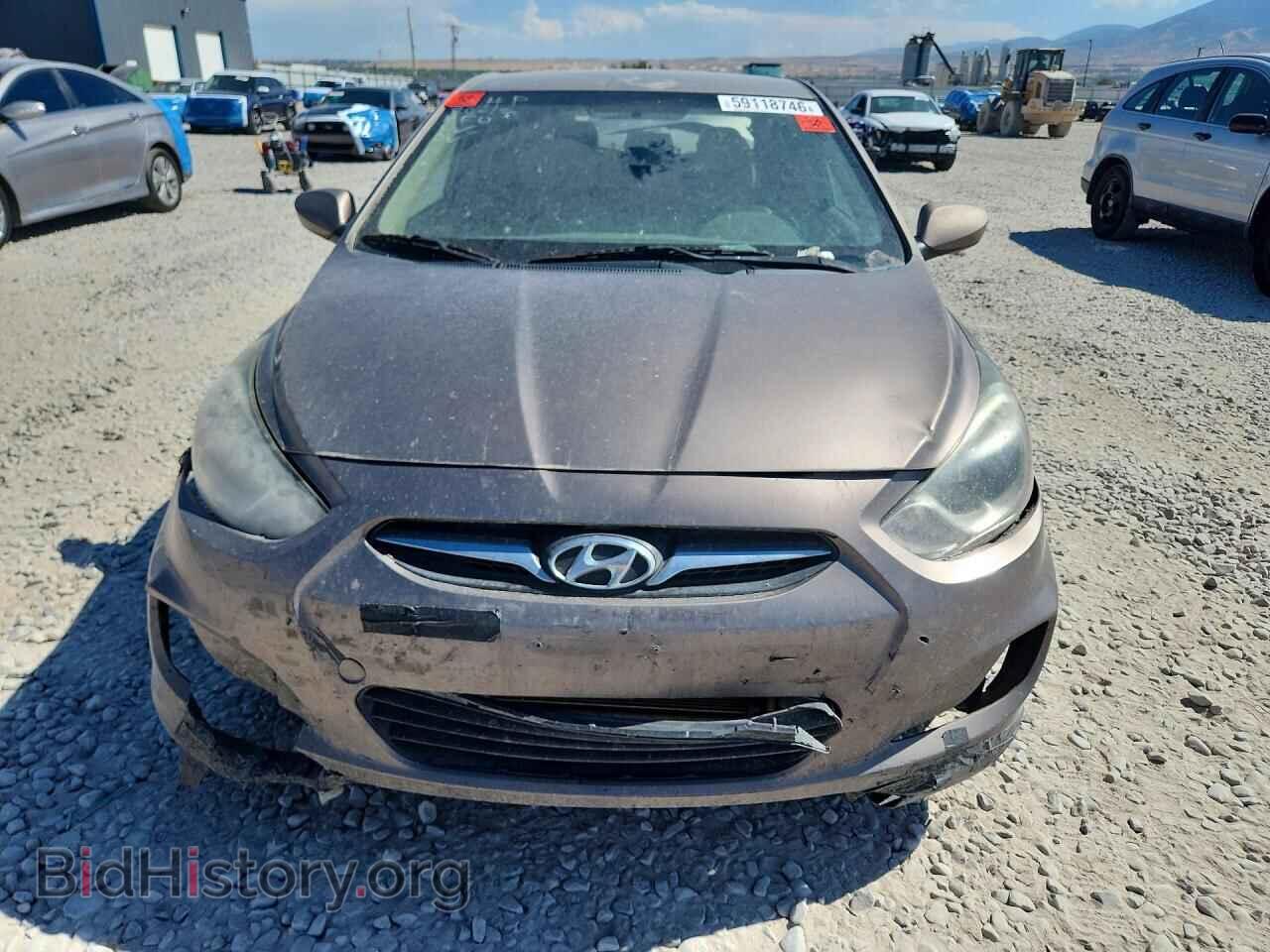2014 HYUNDAI ACCENT - VIN: KMHCT4AE3EU712956 - Фото 5