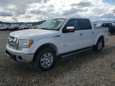 2012 Ford F-150 Supercrew, белый — VIN 1FTFW1ET2CFD01162, Copart