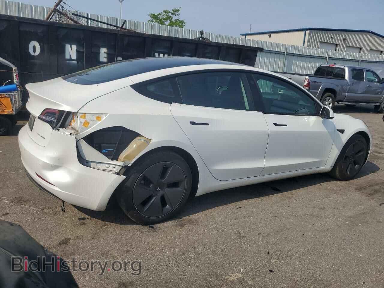 2021 TESLA MODEL 3 - VIN: 5YJ3E1EB8MF054491 - Фото 3