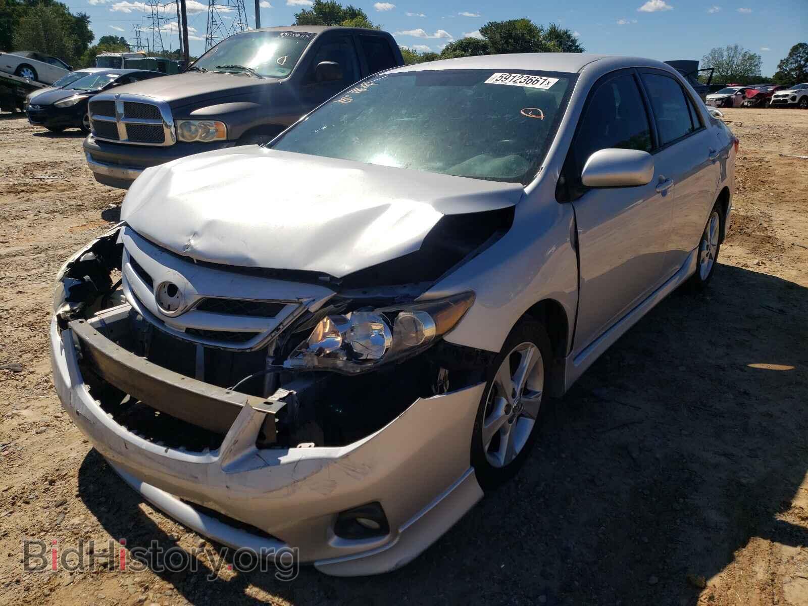 2011 TOYOTA COROLLA - VIN: 2T1BU4EEXBC713537 - Фото 2