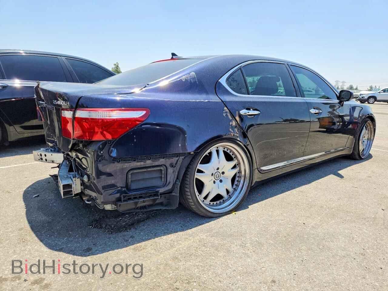 2007 LEXUS LS460 - VIN: JTHGL46F675005188 - Фото 3