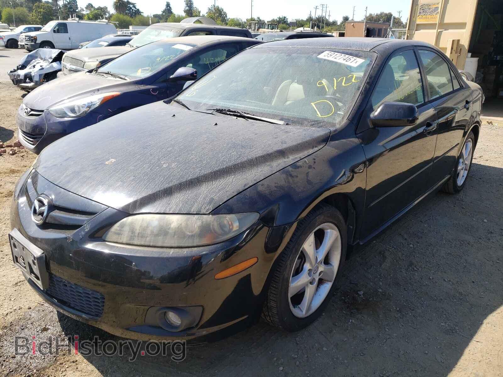 2007 MAZDA 6 - VIN: 1YVHP81C875M43526 - Фото 2