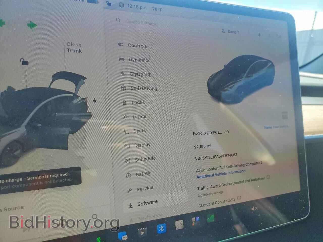 2023 TESLA MODEL 3 - VIN: 5YJ3E1EA5PF674663 - Photo 9