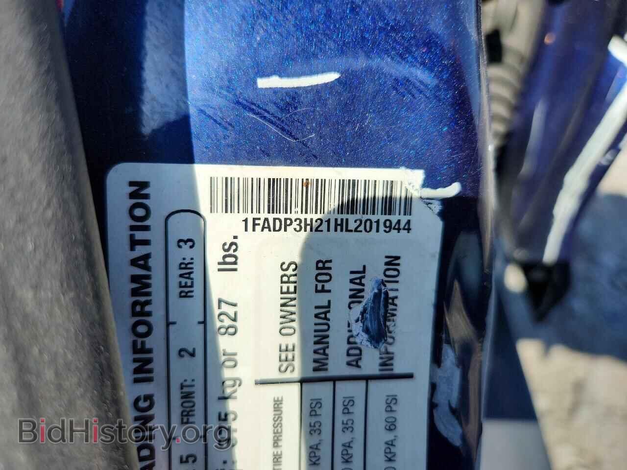 2017 FORD FOCUS - VIN: 1FADP3H21HL201944 - Photo 12
