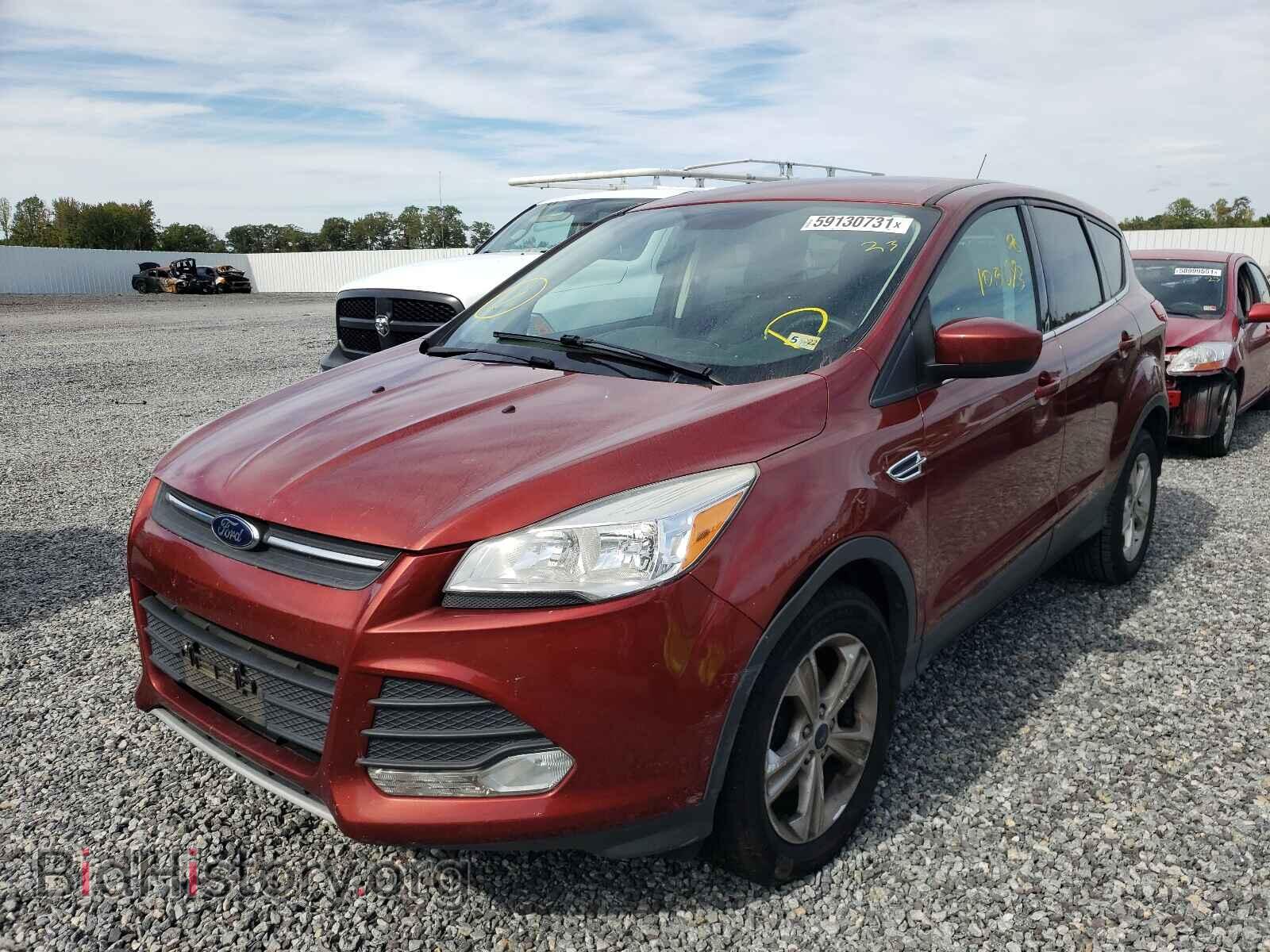2014 FORD ESCAPE - VIN: 1FMCU0GX7EUC64221 - Фото 2