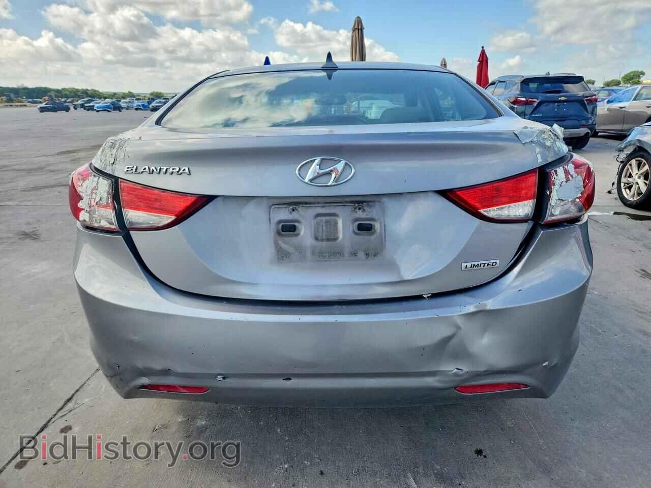 2012 HYUNDAI ELANTRA - VIN: KMHDH4AE1CU296411 - Фото 6