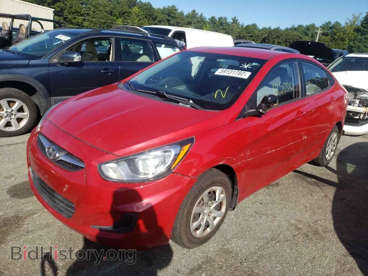 2012 HYUNDAI ACCENT - VIN: KMHCT4AE2CU122065 - Фото 2