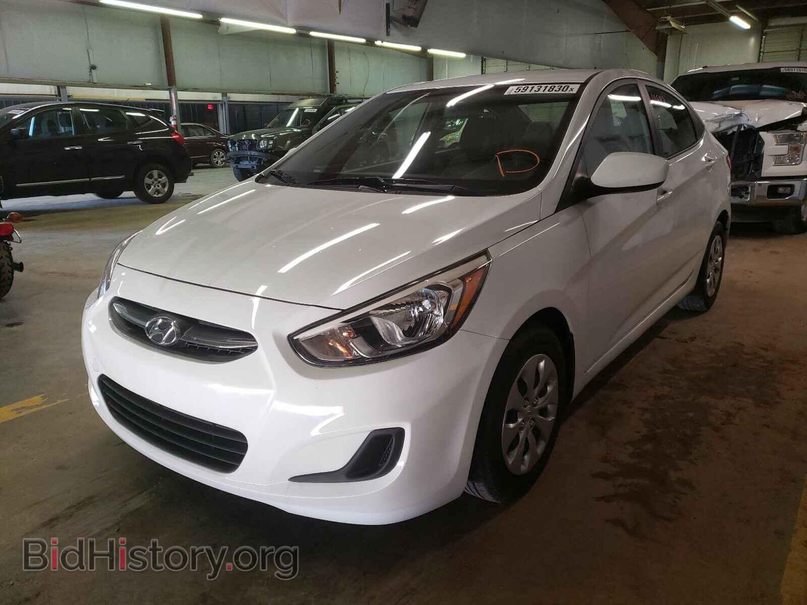 2017 HYUNDAI ACCENT - VIN: KMHCT4AE4HU205830 - Фото 2