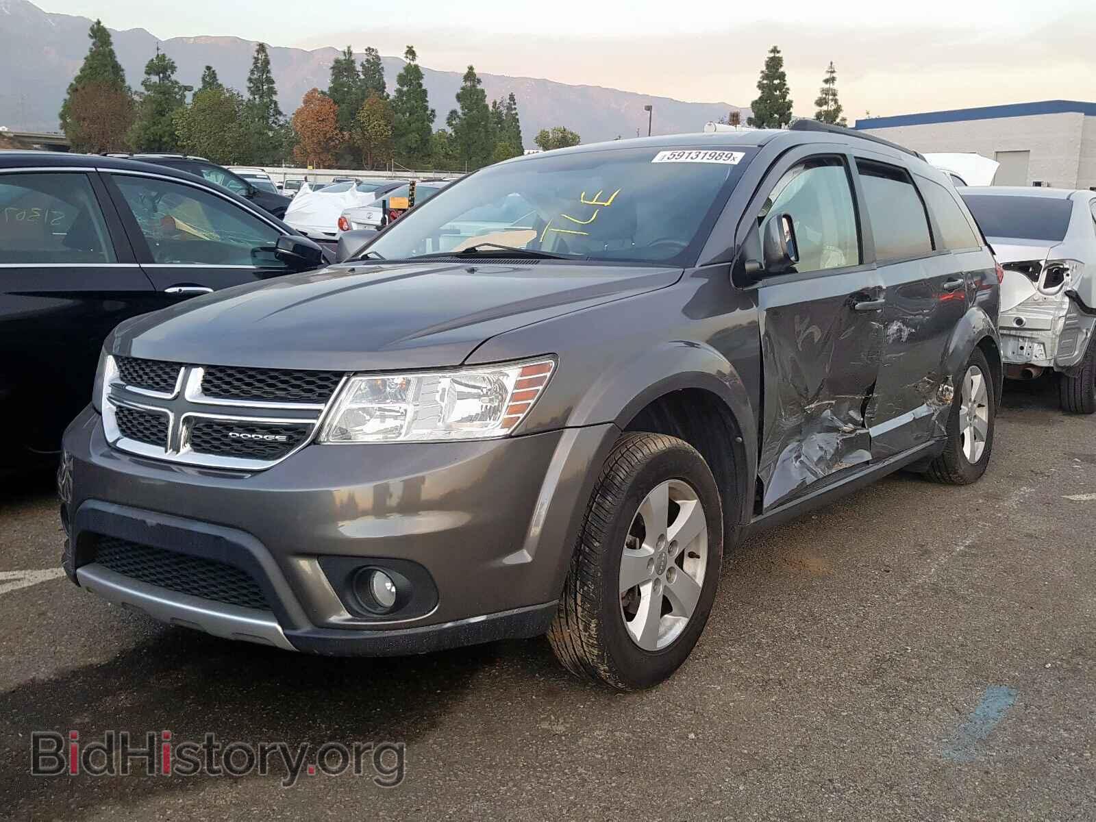 2012 DODGE JOURNEY - VIN: 3C4PDDBG3CT232345 - Фото 2