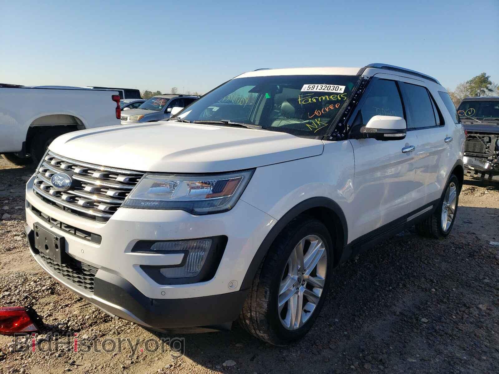 2016 FORD EXPLORER - VIN: 1FM5K7F89GGC57709 - Фото 2