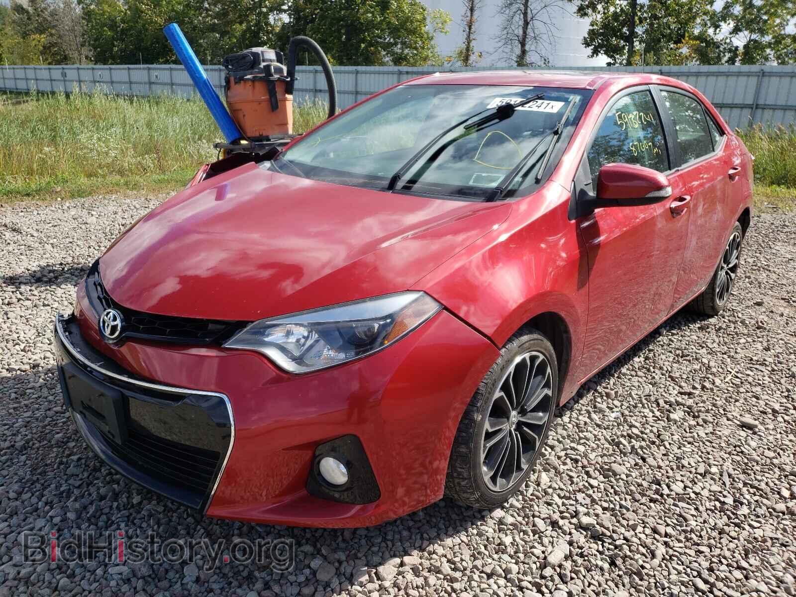 2014 TOYOTA COROLLA - VIN: 2T1BURHEXEC048667 - Фото 2