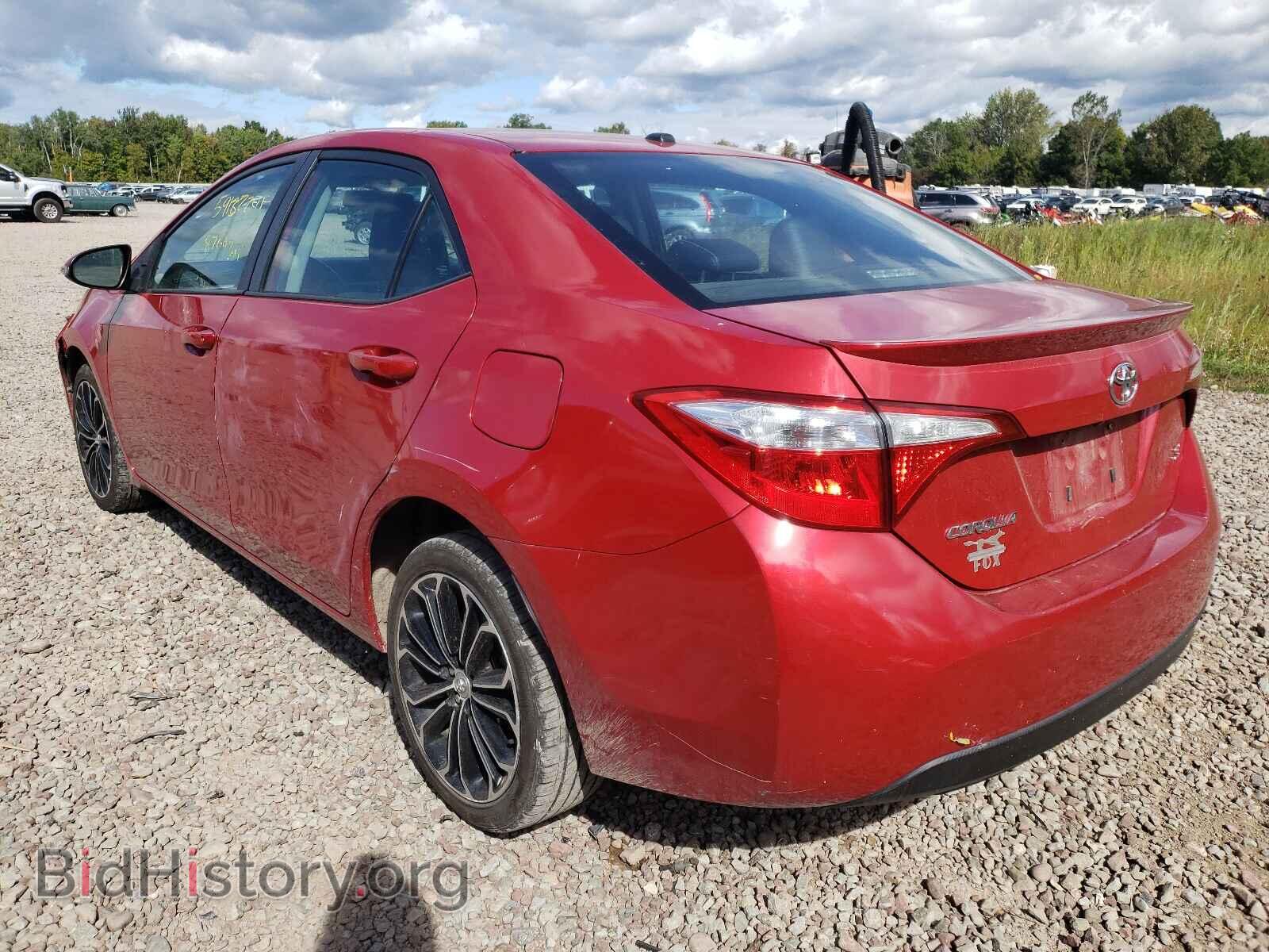 2014 TOYOTA COROLLA - VIN: 2T1BURHEXEC048667 - Фото 3