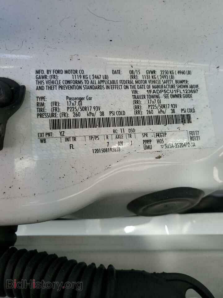 2015 FORD CMAX - VIN: 1FADP5CU1FL123697 - Photo 12