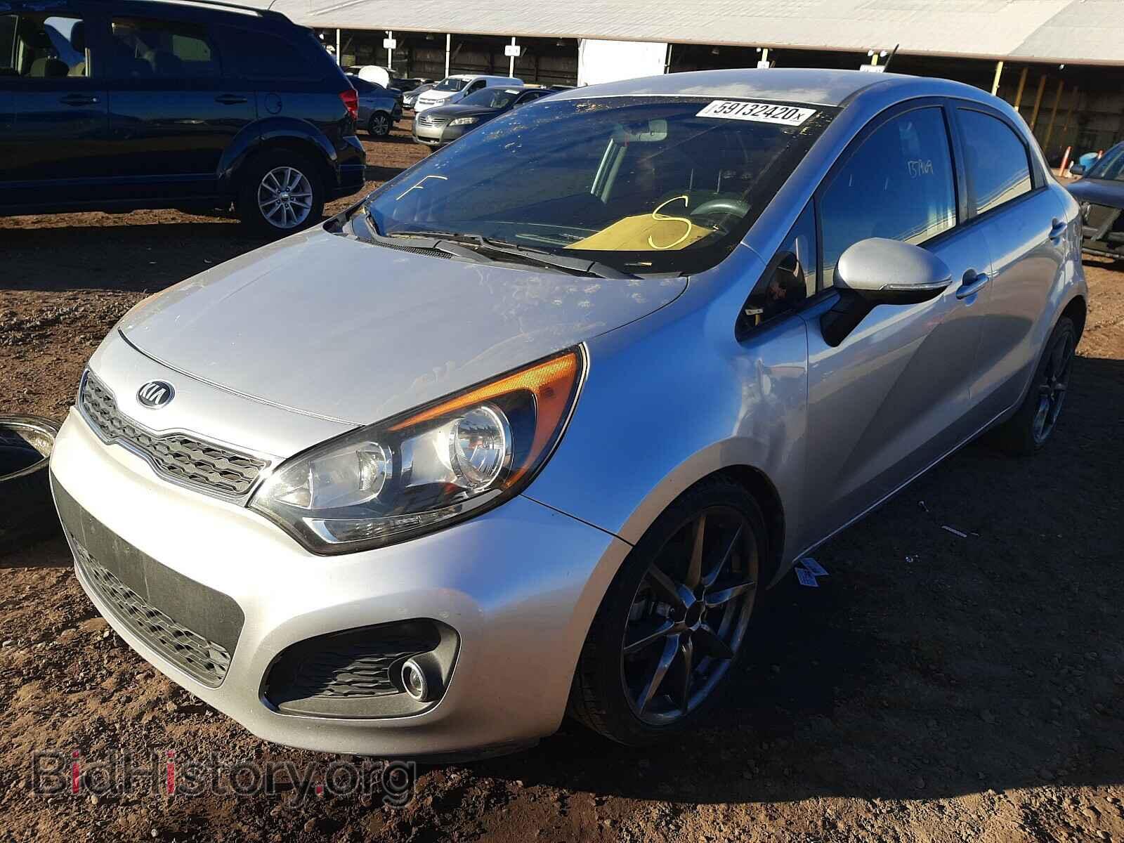 2015 KIA RIO - VIN: KNADN5A31F6452762 - Фото 2