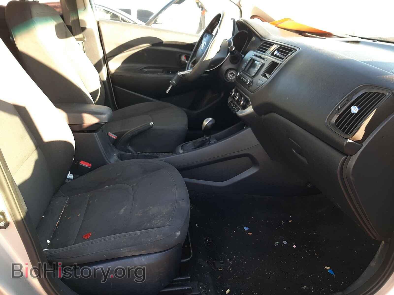 2015 KIA RIO - VIN: KNADN5A31F6452762 - Фото 5