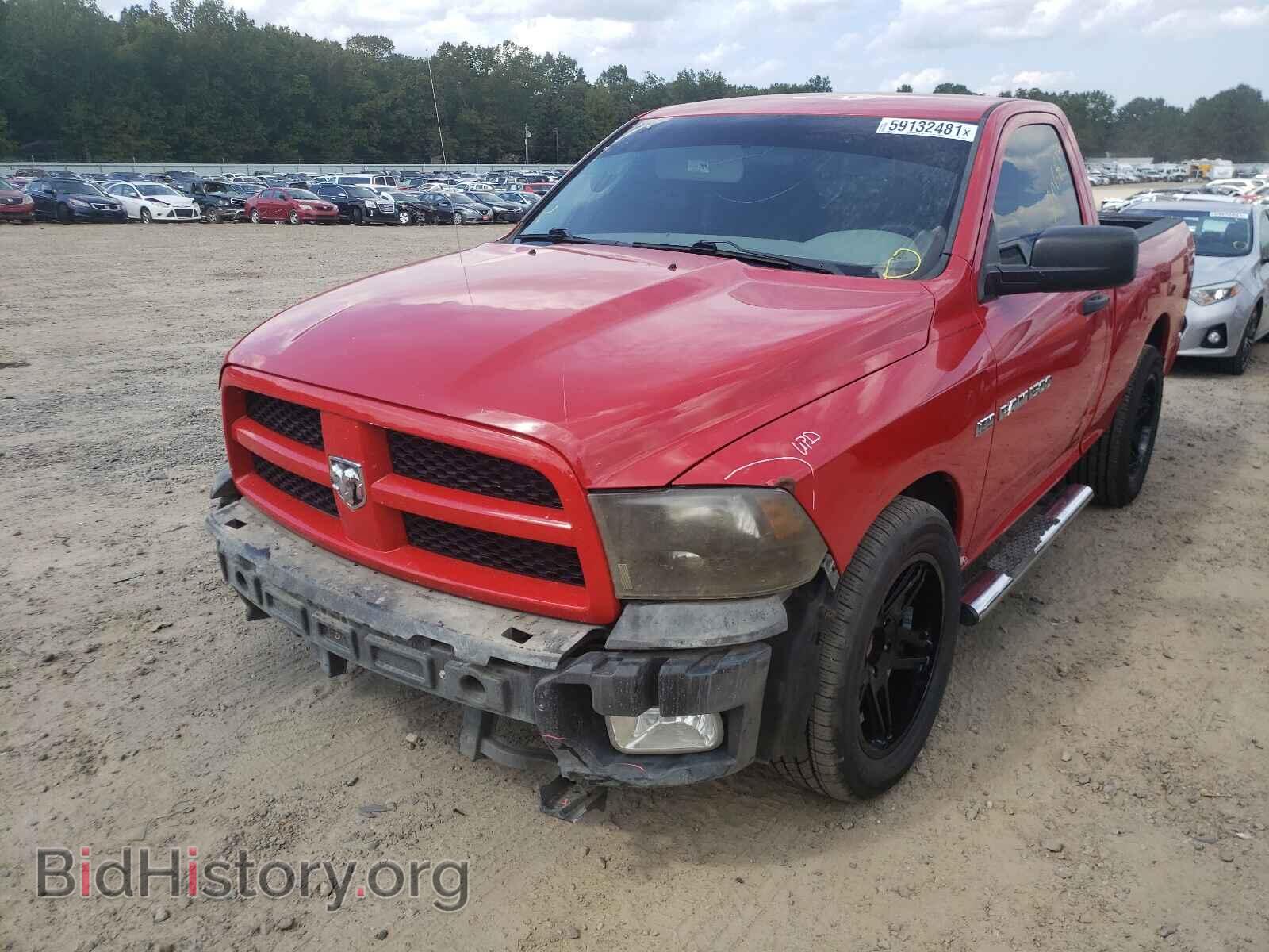 2012 DODGE RAM 1500 - VIN: 3C6JD6AT2CG117848 - Фото 2