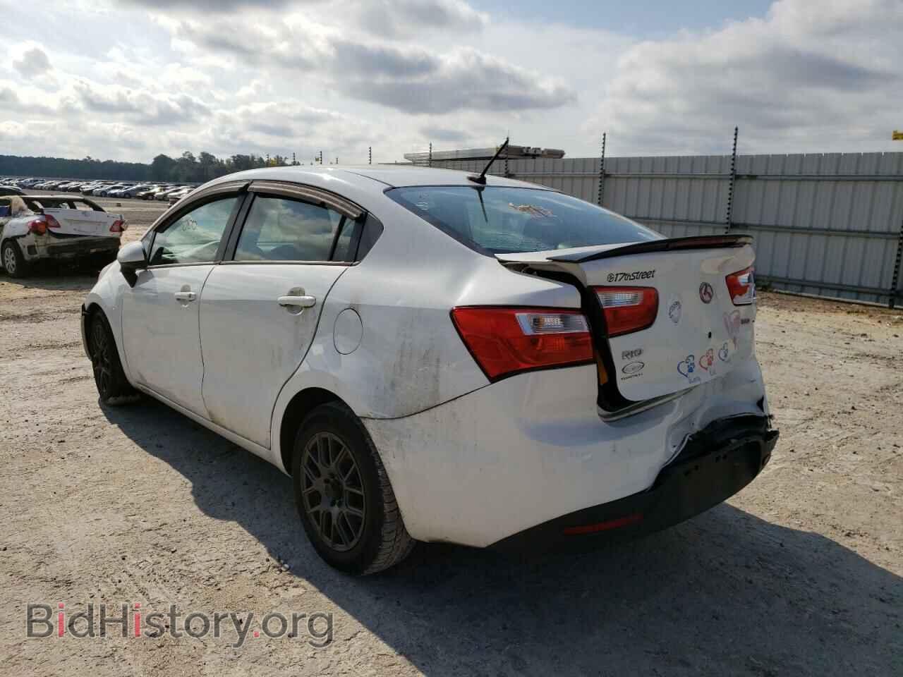 2013 KIA RIO - VIN: KNADM4A30D6121438 - Фото 3