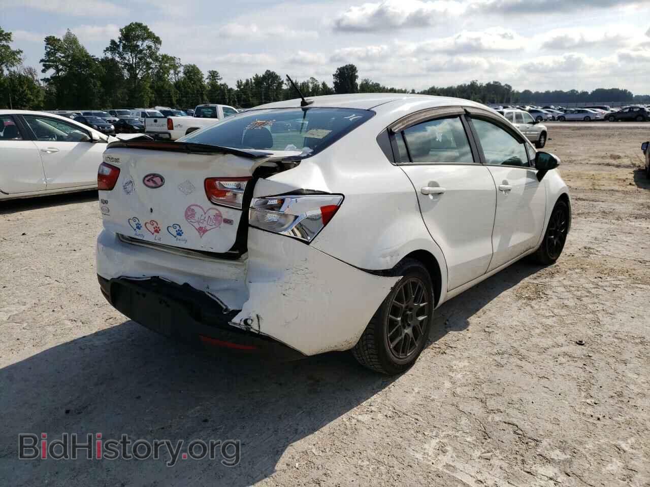2013 KIA RIO - VIN: KNADM4A30D6121438 - Фото 4