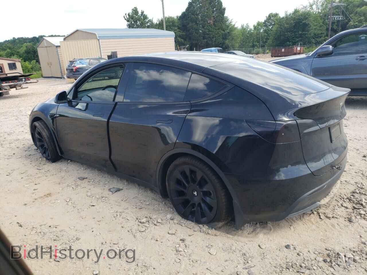 2022 TESLA MODEL Y - VIN: 7SAYGDEE6NF314922 - Фото 2