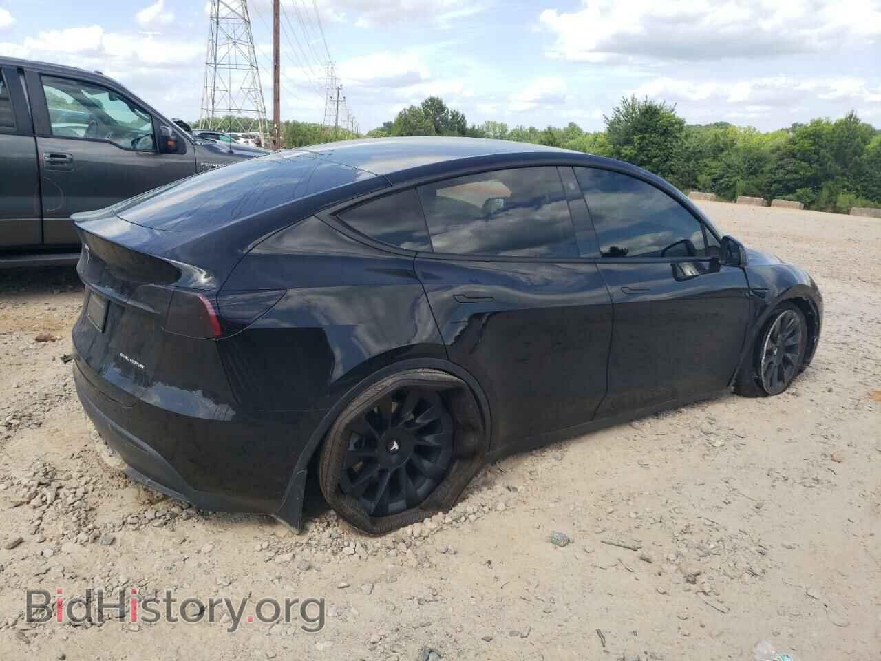 2022 TESLA MODEL Y - VIN: 7SAYGDEE6NF314922 - Фото 3