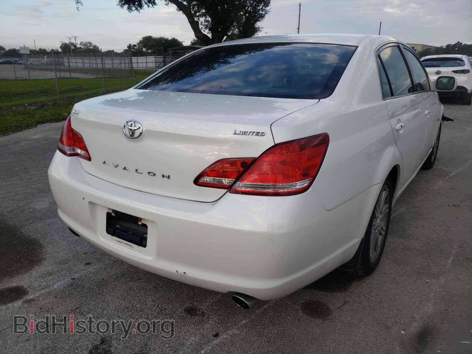 2007 TOYOTA AVALON - VIN: 4T1BK36B67U239290 - Фото 4