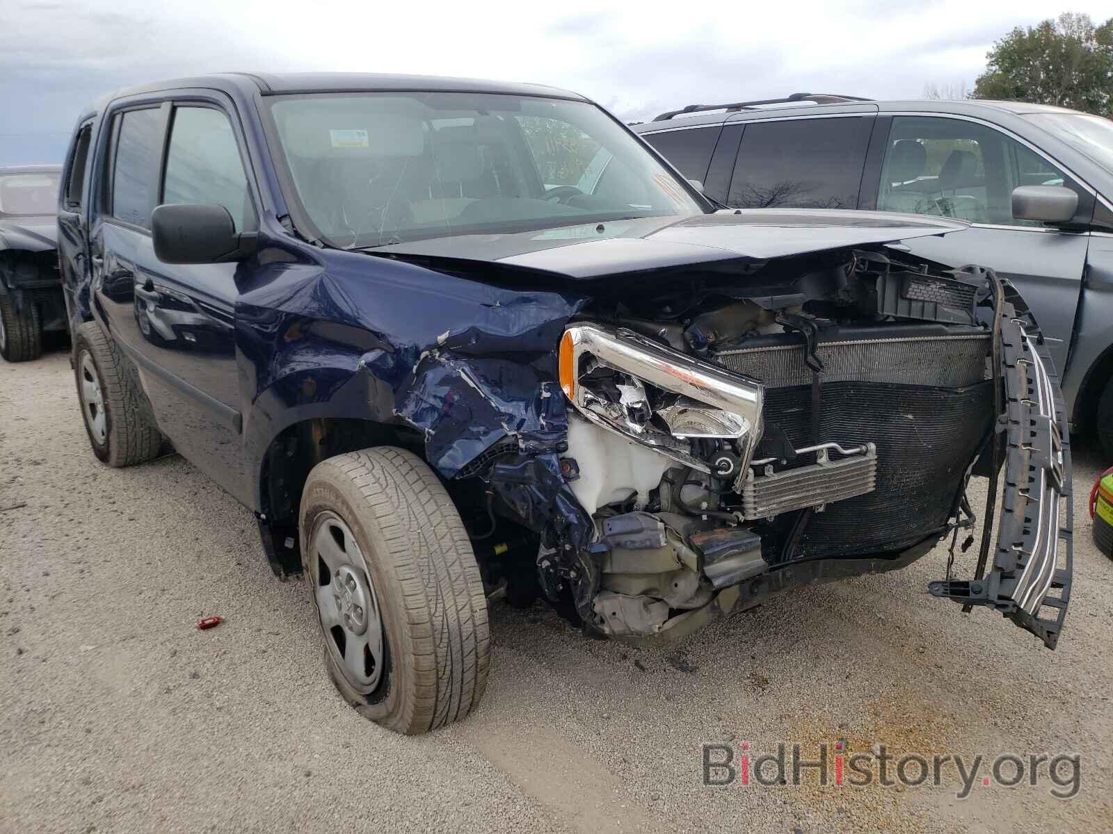 Photo 5FNYF4H25FB044259 - HONDA PILOT 2015