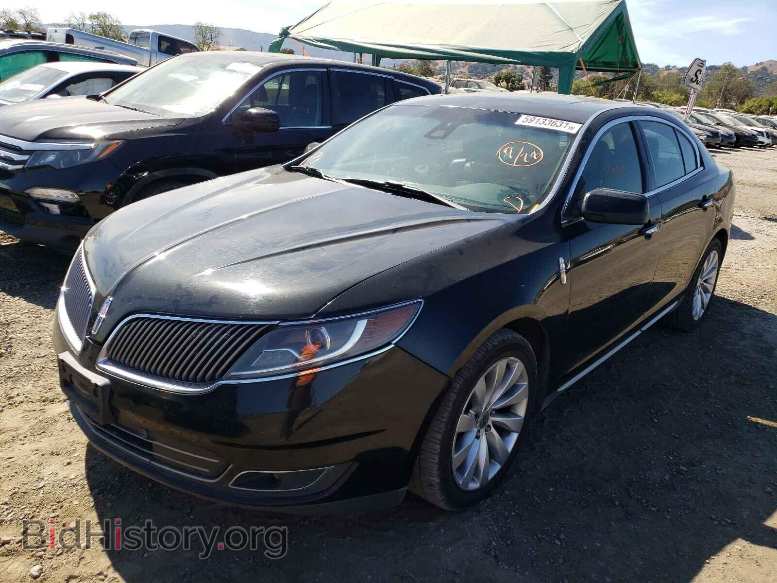 2014 LINCOLN MKS - VIN: 1LNHL9DK8EG607333 - Фото 2