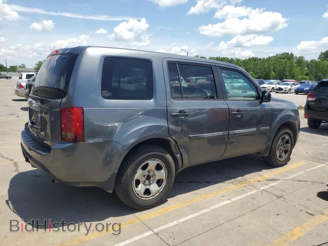 2013 HONDA PILOT - VIN: 5FNYF3H22DB001795 - Фото 3