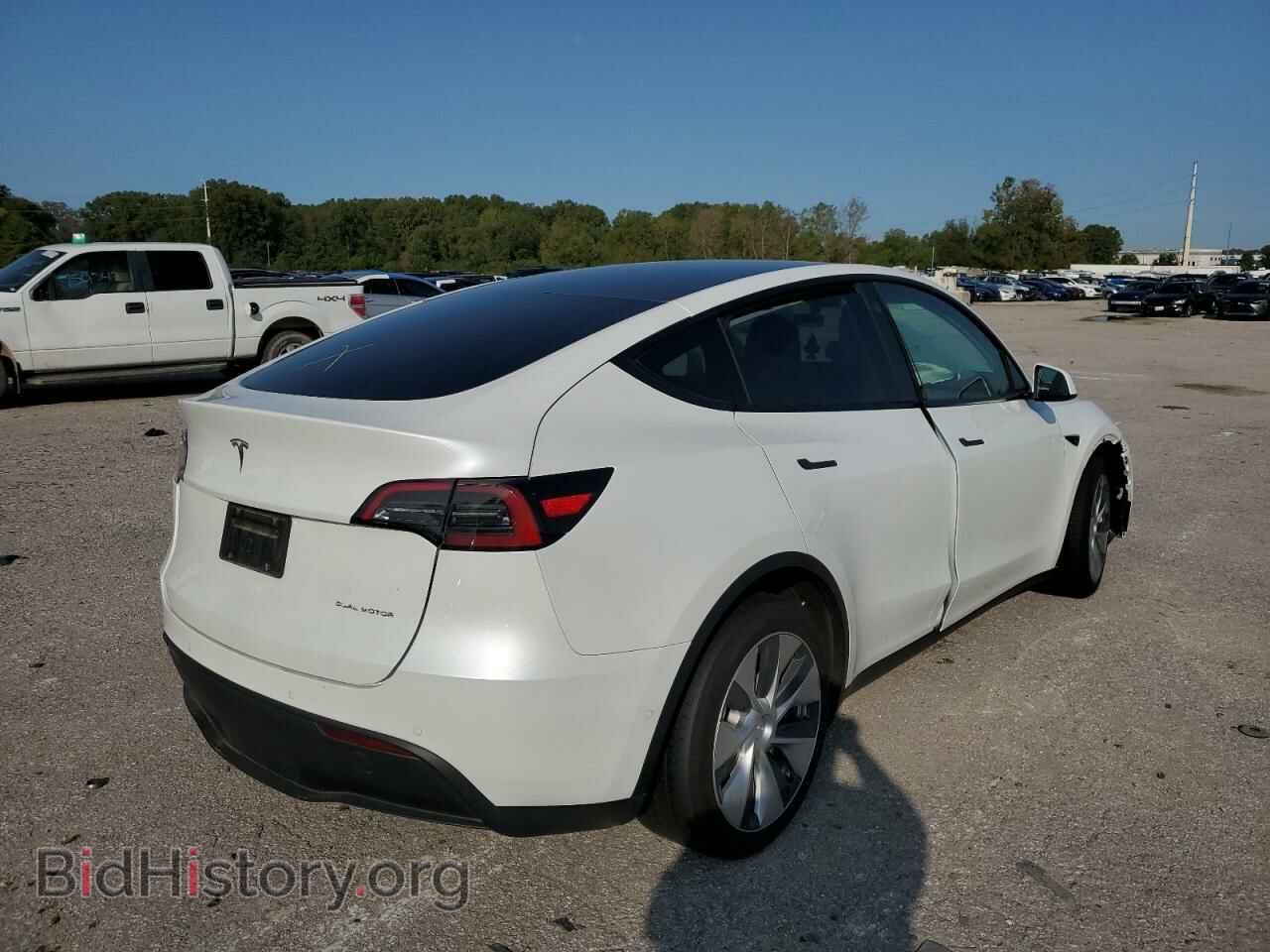 2022 TESLA MODEL Y - VIN: 7SAYGDEE9NF321461 - Фото 4