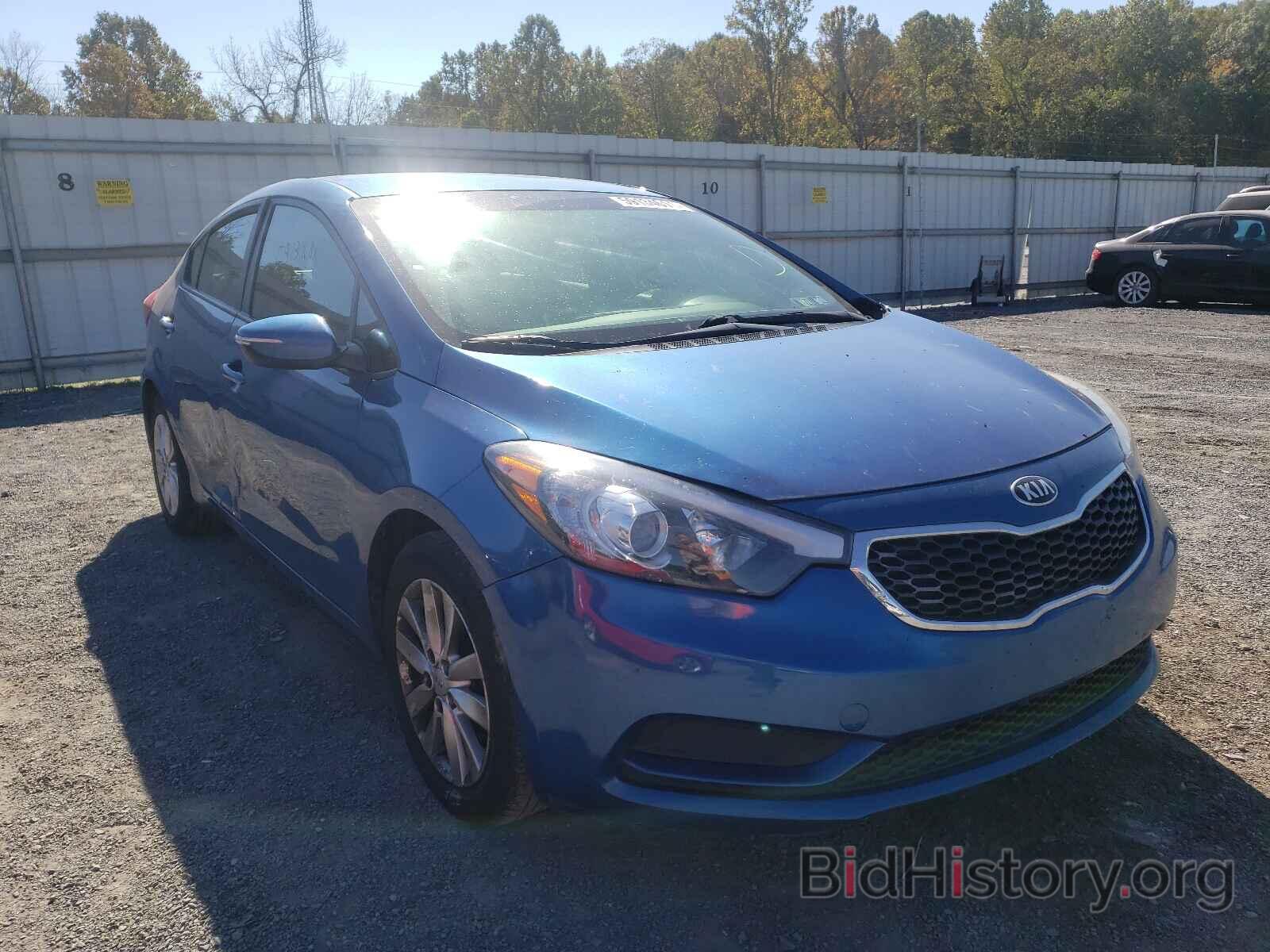 Photo KNAFX4A67E5176924 - KIA FORTE 2014