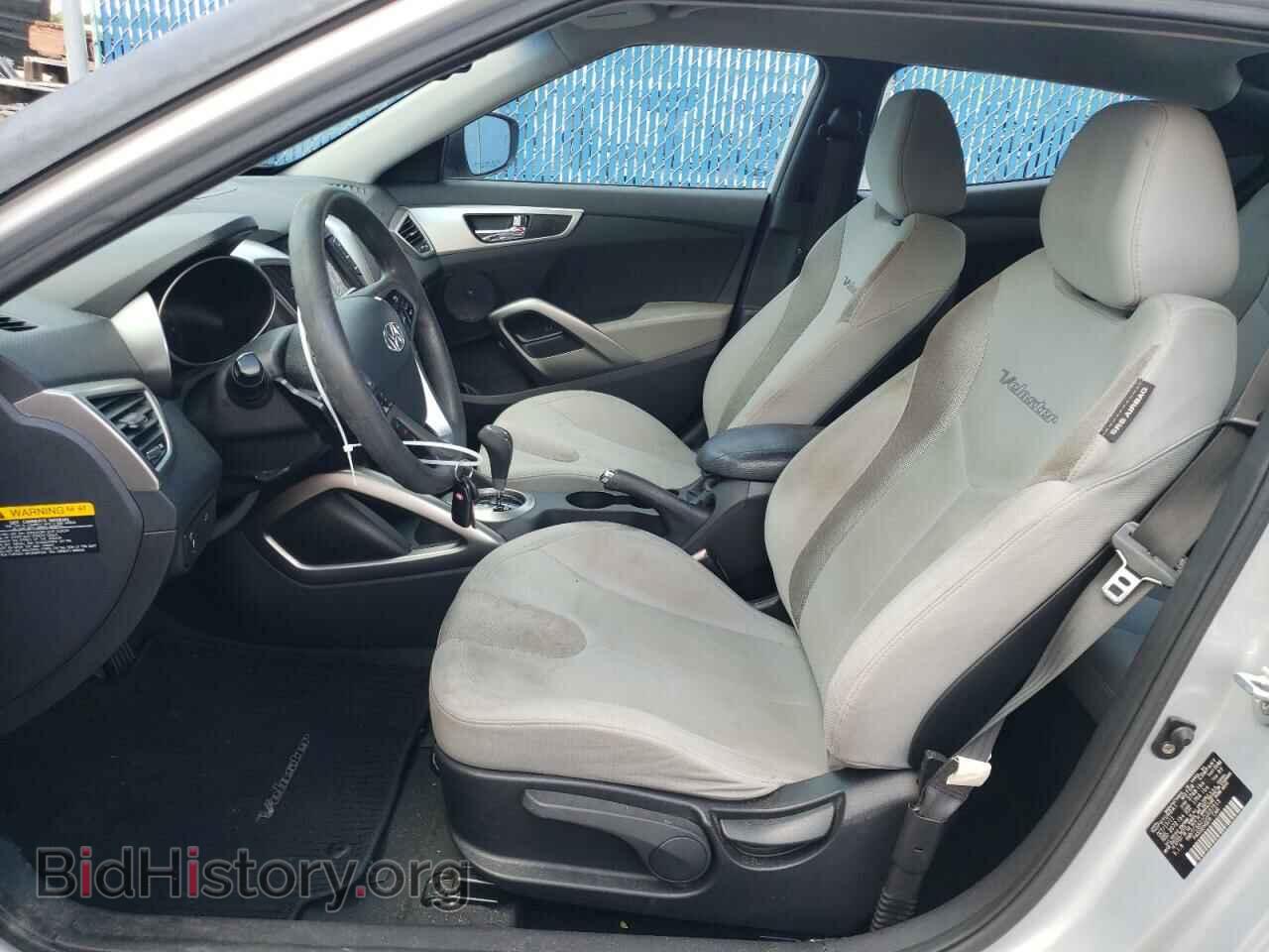 2012 HYUNDAI VELOSTER - VIN: KMHTC6AD1CU037513 - Фото 7