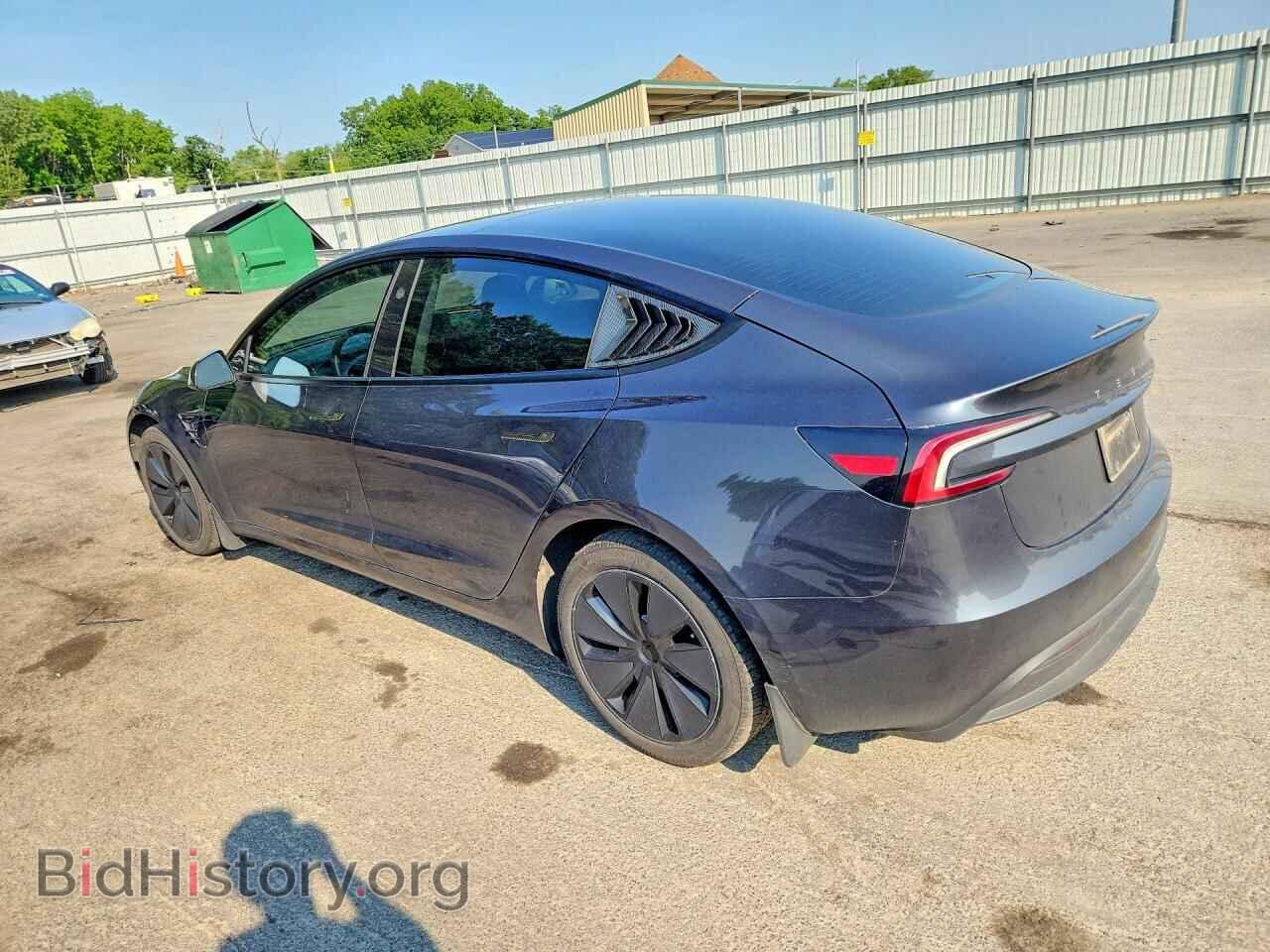 2024 TESLA MODEL 3 - VIN: 5YJ3E1EA2RF829706 - Фото 2