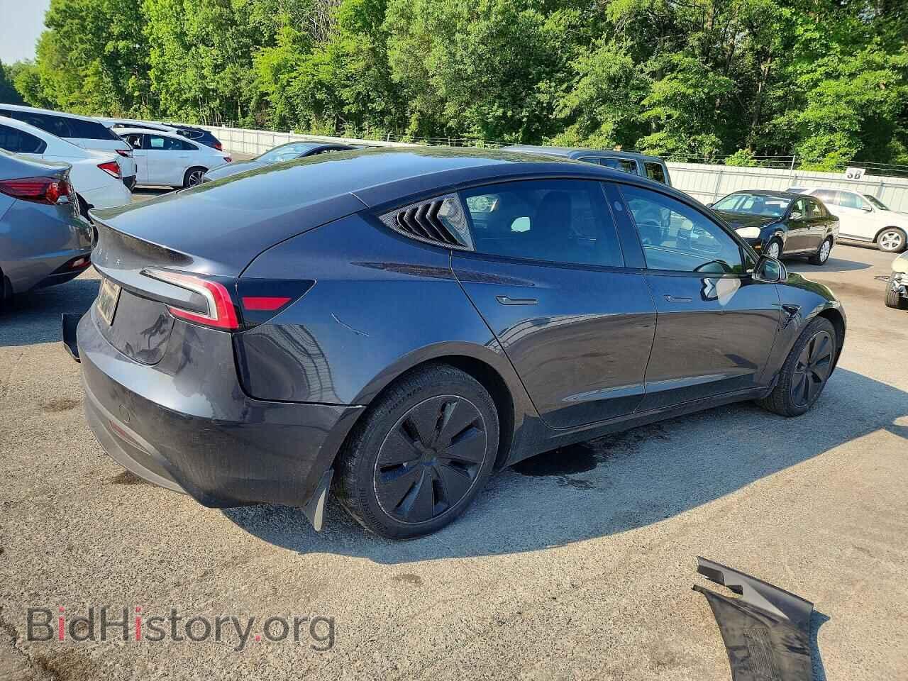 2024 TESLA MODEL 3 - VIN: 5YJ3E1EA2RF829706 - Фото 3