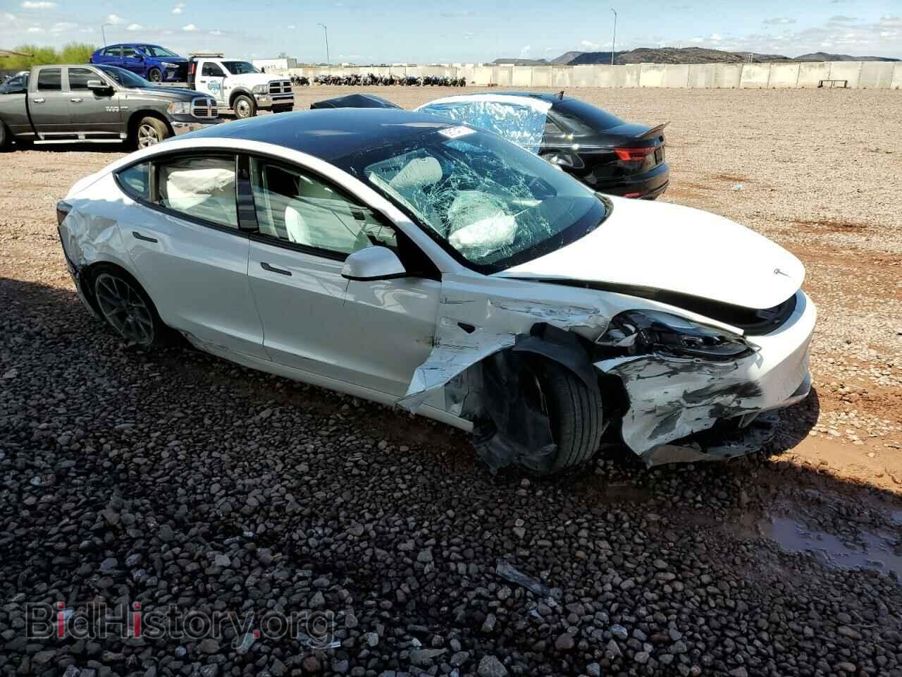 2022 TESLA MODEL 3 - VIN: 5YJ3E1EB7NF228519 - Фото 4