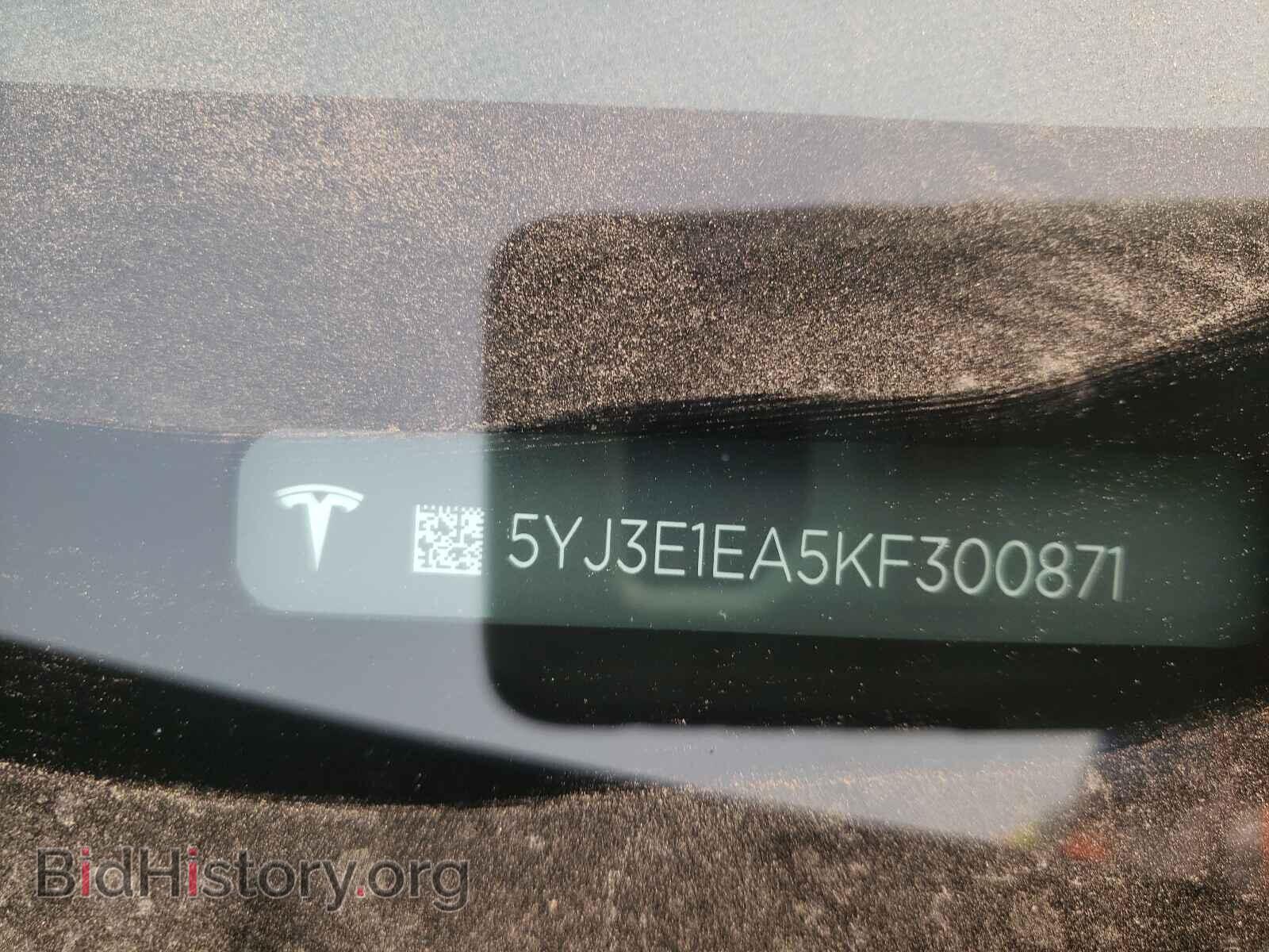 2019 TESLA MODEL 3 - VIN: 5YJ3E1EA5KF300871 - Photo 10