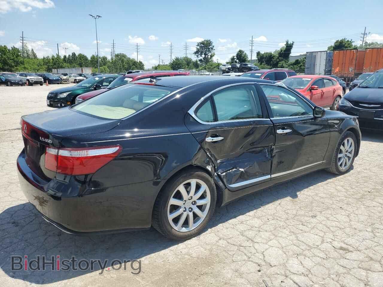 2008 LEXUS LS460 - VIN: JTHBL46F485067281 - Фото 3