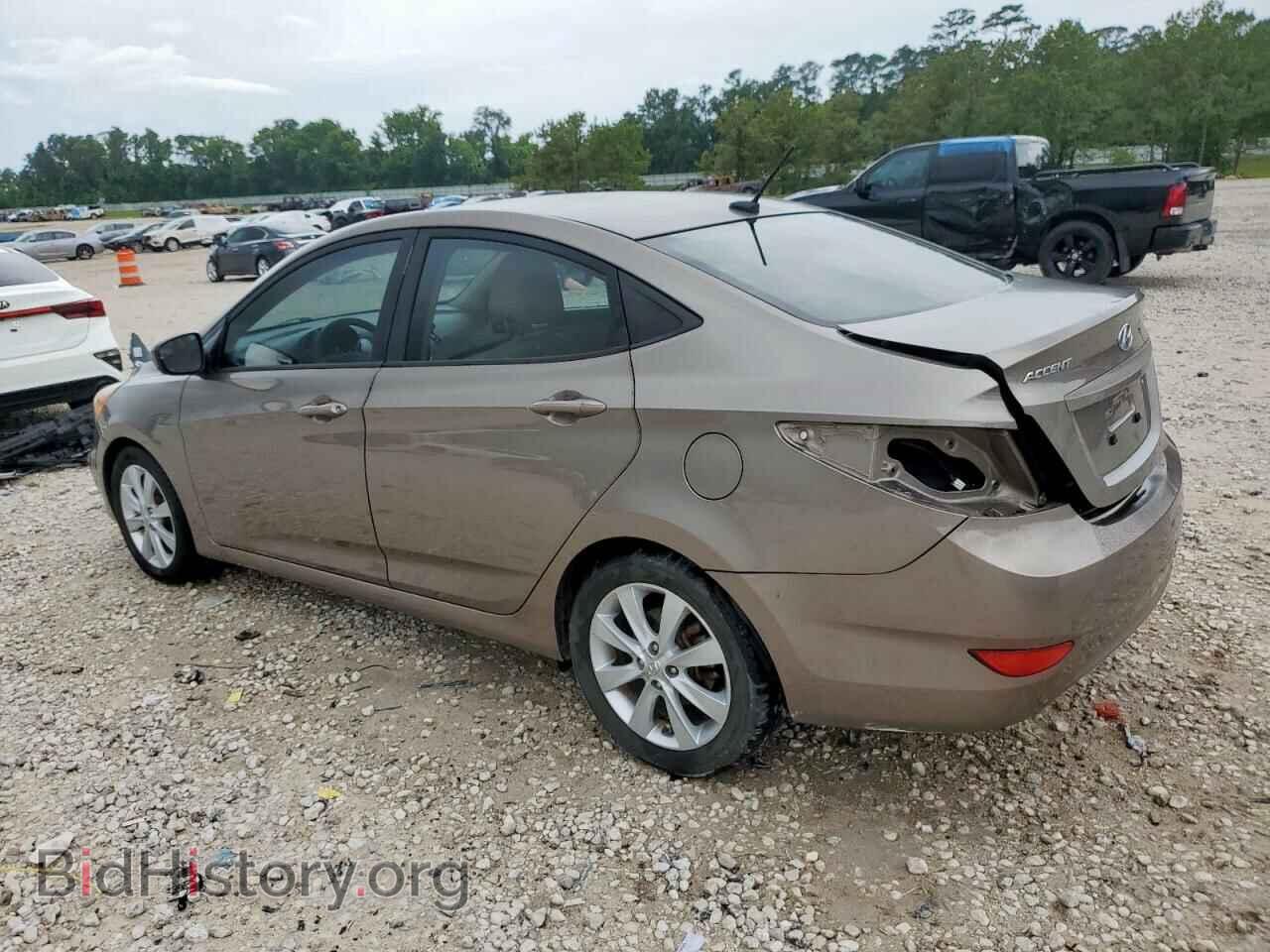 2014 HYUNDAI ACCENT - VIN: KMHCU4AEXEU751590 - Фото 2